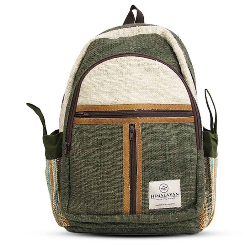 Gandaki Hanf-Rucksack – Grün