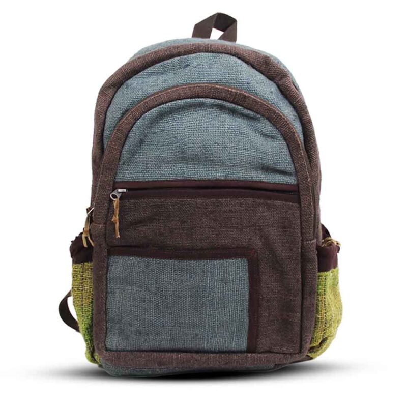 Ilam Hanf-Rucksack – Blau