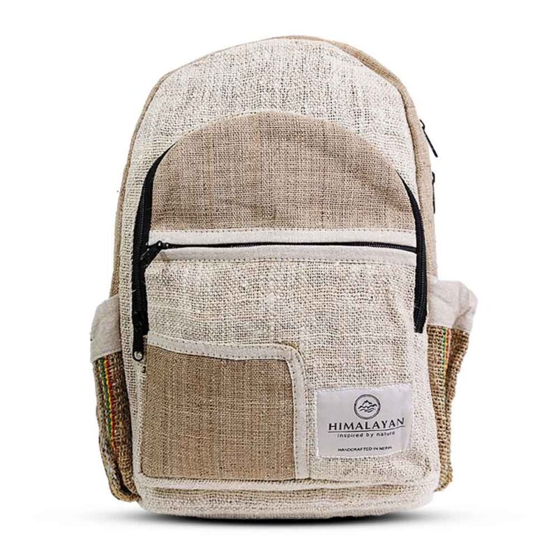 Ilam Hanf-Rucksack – Creme