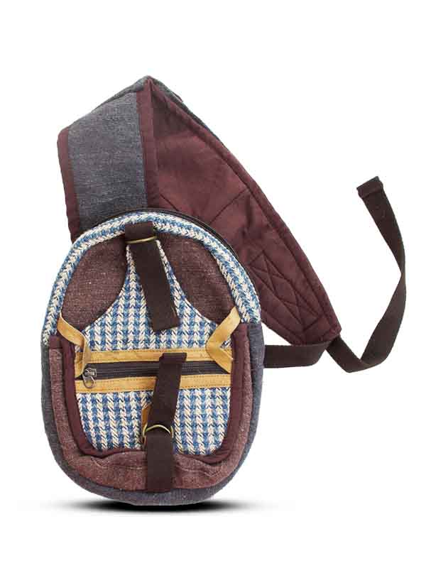 Kaski Schultertasche - Blau