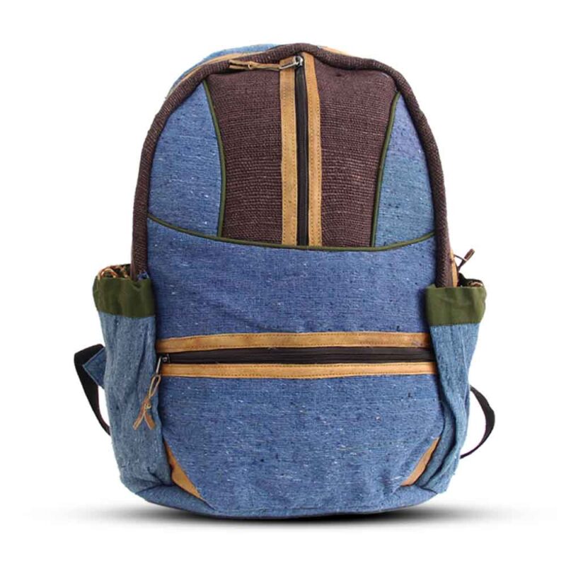 Syangja Hanf-Rucksack – Blau