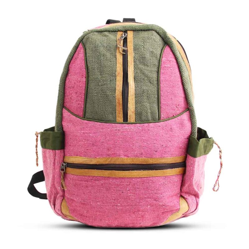 Syangja Hanf-Rucksack – Rosa