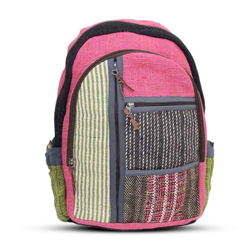 Tapleyang Hanf-Rucksack – Rosa